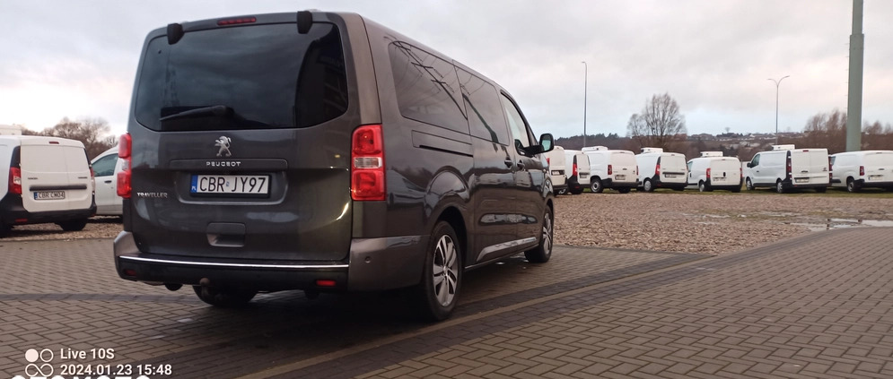 Peugeot Traveller cena 94900 przebieg: 149000, rok produkcji 2017 z Pajęczno małe 781